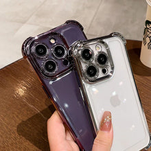 Load image into Gallery viewer, iPhone - Crystal Edge Transparent Bumper Case