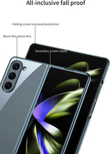 Load image into Gallery viewer, Samsung Galaxy Z Fold 5 Series Chrome Ultra-Thin Protective Case-Silver