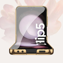 Load image into Gallery viewer, Marble Glass Case For Galaxy Z Flip5