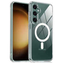 Load image into Gallery viewer, Anti-Knock TPU Transparent MagSafe Case - Samsung