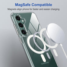 Load image into Gallery viewer, Anti-Knock TPU Transparent MagSafe Case - Samsung