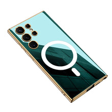 Load image into Gallery viewer, Solid Color Magnetic Case For Galaxy S24 Ultra