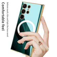 Load image into Gallery viewer, Solid Color Magnetic Case For Galaxy S24 Ultra