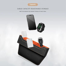 Load image into Gallery viewer, Leather Car Seat Gap Box Organizer Console Side Seat Crevice Storage Accessories