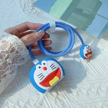 Load image into Gallery viewer, Cute 3D Cartoon Character Stitch Cable Protector (Blue)