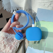 Load image into Gallery viewer, Cute 3D Cartoon Character Stitch Cable Protector (Blue)