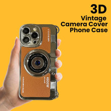 Load image into Gallery viewer, Retro Leather Vintage Camera Case- iPhone
