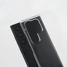 Load image into Gallery viewer, Crystal Non-Slip Grip Protective Transparent Hard Shell Case - Samsung