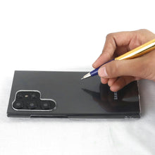 Load image into Gallery viewer, Crystal Non-Slip Grip Protective Transparent Hard Shell Case - Samsung