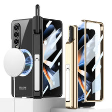 Load image into Gallery viewer, Transparent PC Fall-Proof Magsafe Wireless Rechargeable Case For Galaxy Z Fold 5