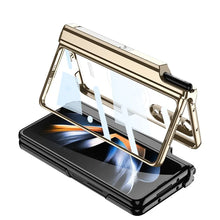Load image into Gallery viewer, Transparent PC Fall-Proof Magsafe Wireless Rechargeable Case For Galaxy Z Fold 5