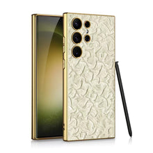 Load image into Gallery viewer, Electroplated Lux Pattern Phone Case for Samsung Galaxy S24Ultra