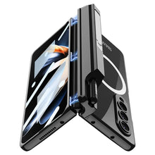 Load image into Gallery viewer, Transparent PC Fall-Proof Magsafe Wireless Rechargeable Case For Galaxy Z Fold 5