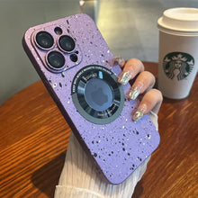 Load image into Gallery viewer, Magnetic Glitter Ink Style Case- iPhone