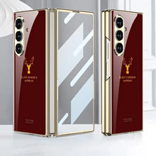 Load image into Gallery viewer, Galaxy Z Fold 7 Deer Pattern Glass Case