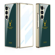 Load image into Gallery viewer, Samsung Galaxy Z Fold Series Deer Pattern Glass Case