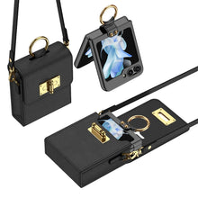 Load image into Gallery viewer, Leather Cross Bag Case For Galaxy Z FLIP 5