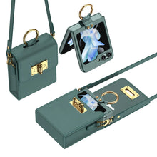 Load image into Gallery viewer, Leather Cross Bag Case For Galaxy Z FLIP 5