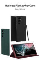 Load image into Gallery viewer, Business Flip Leather Case for Galaxy S24 Series