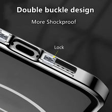 Load image into Gallery viewer, iPhone - Dual Magnetic Alluminium Body Magsafe Glass Case
