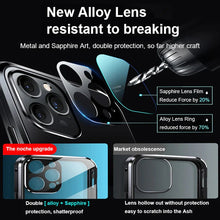 Load image into Gallery viewer, iPhone - Dual Magnetic Alluminium Body Magsafe Glass Case