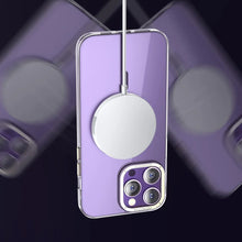 Load image into Gallery viewer, Elegant Transparency Designer MagSafe Case for iPhone 15 Series