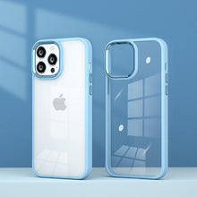 Load image into Gallery viewer, Transparent Shockproof Bumper Case For iPhone Series