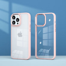 Load image into Gallery viewer, Transparent Shockproof Bumper Case For iPhone Series