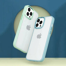 Load image into Gallery viewer, Transparent Shockproof Bumper Case For iPhone Series