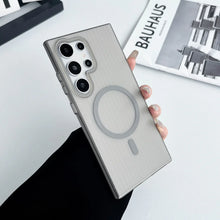 Load image into Gallery viewer, Matte Corrugated Magsafe Hard Case- iPhone