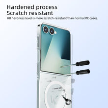 Load image into Gallery viewer, SlimMag Transparent Case – Z Flip 7 Edition