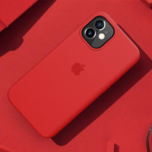 Load image into Gallery viewer, iPhone 12 Series Liquid Silicone Logo Case