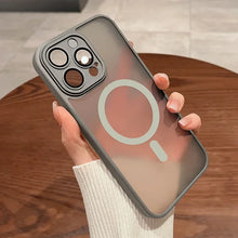 Load image into Gallery viewer, Magnetic Matte Magsafe Translucent Shockproof Case- iPhone