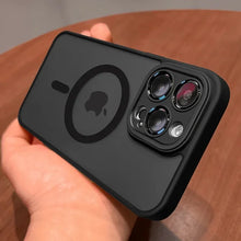 Load image into Gallery viewer, Magnetic Matte Magsafe Translucent Shockproof Case- iPhone