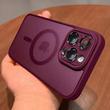 Load image into Gallery viewer, Magnetic Matte Magsafe Translucent Shockproof Case- iPhone