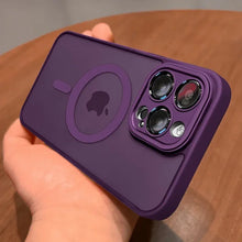 Load image into Gallery viewer, Magnetic Matte Magsafe Translucent Shockproof Case- iPhone