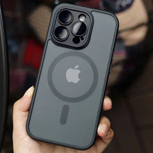 Load image into Gallery viewer, Magnetic Matte Magsafe Translucent Shockproof Case- iPhone
