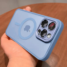 Load image into Gallery viewer, Magnetic Matte Magsafe Translucent Shockproof Case- iPhone