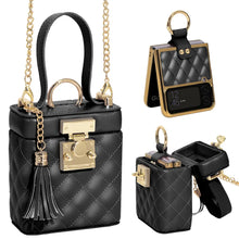 Load image into Gallery viewer, Luxury Rhombus Designer Wallet Case For Flip Series