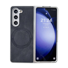 Load image into Gallery viewer, Leather Magnetic Case For Galaxy Z Fold Series