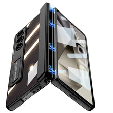 Load image into Gallery viewer, Transparent Case With Hinge Protection For Galaxy Z Fold 6