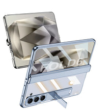 Load image into Gallery viewer, Transparent Case With Hinge Protection For Galaxy Z Fold 6