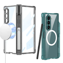Load image into Gallery viewer, Transparent Shockproof Case With Bracket For Galaxy Z Fold 6