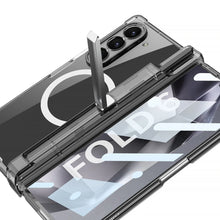 Load image into Gallery viewer, Transparent Shockproof Case With Bracket For Galaxy Z Fold 6