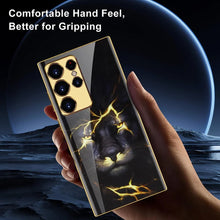 Load image into Gallery viewer, Galaxy S Series Lion Pattern Inspirational Glass Case
