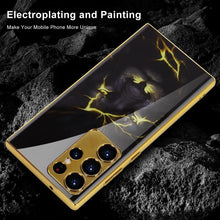 Load image into Gallery viewer, Galaxy S23 Ultra Lion Pattern Inspirational Glass Case