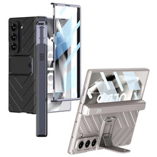Load image into Gallery viewer, Armor Case With Pen Slot Bracket Case For Galaxy Z Fold 6