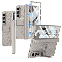 Load image into Gallery viewer, Armor Case With Pen Slot Bracket Case For Galaxy Z Fold 6