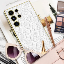 Load image into Gallery viewer, Electroplated Lux Pattern Phone Case for Samsung Galaxy S23