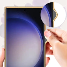 Load image into Gallery viewer, Electroplated Lux Pattern Phone Case for Samsung Galaxy S23